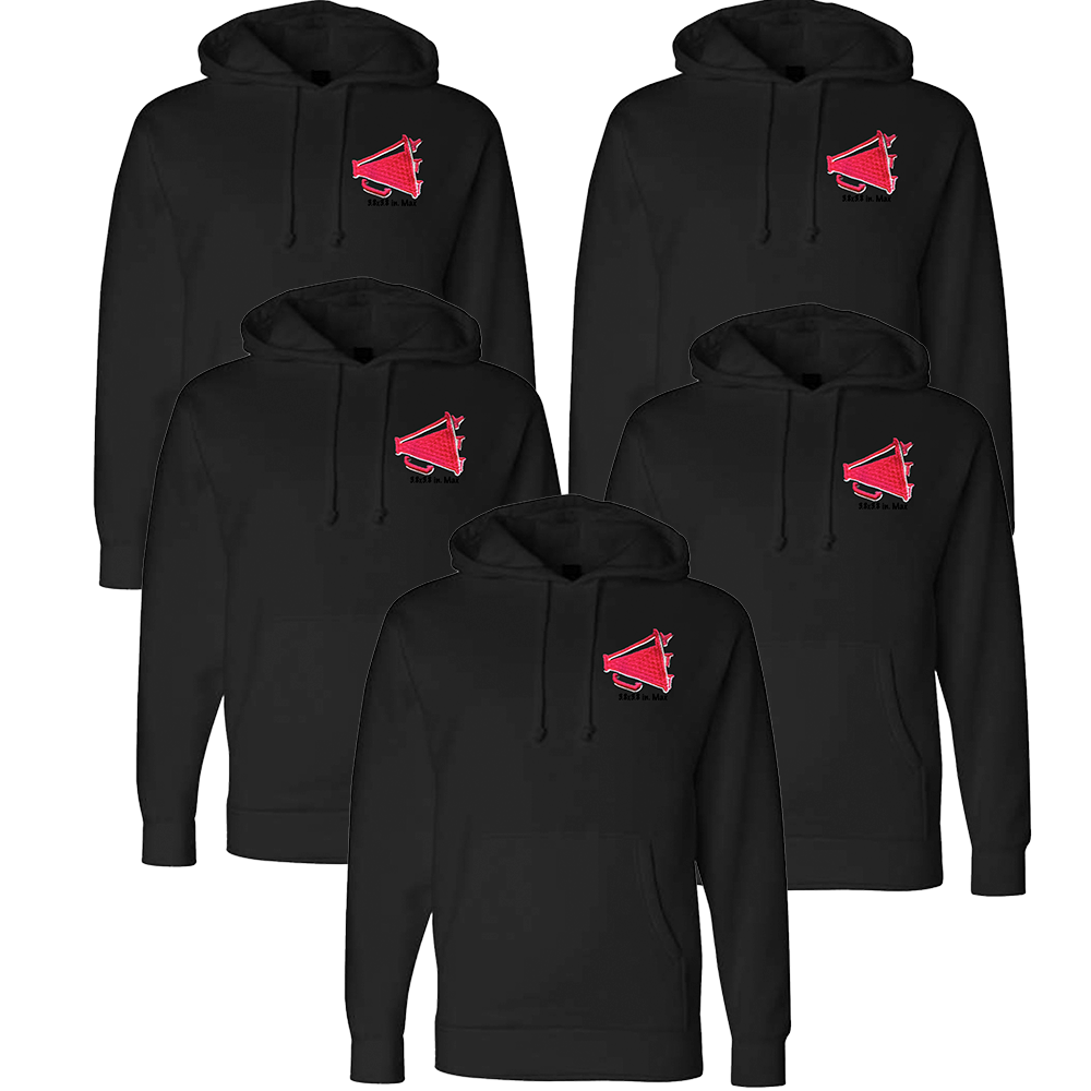 5 Custom Embroidered Hoodies