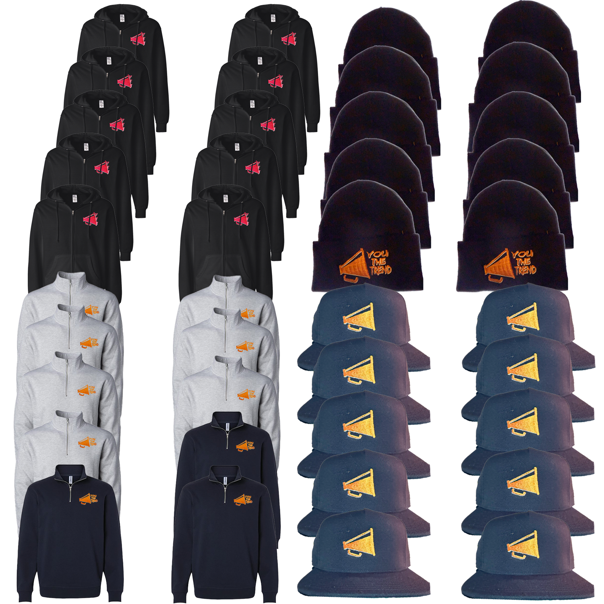 (25-Pack) Custom Printed T-Shirt's